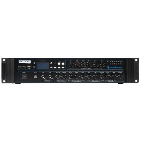 Tvm Gold Audio Ga 6250 6 Zonlu 250W Hat Trafolu Amplifikatör