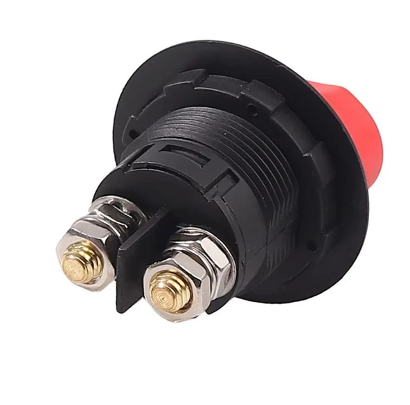 MARİN TİP ÇEVİRMELİ AKÜ DEVRE KESİCİ ŞALTER IP54 12-24V 100A KARAVAN AKÜ ŞALTERİ - 4