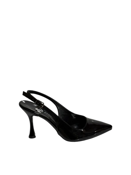 Mg Shoes 1173 Kadın İnce Topuklu Rugan Ayakkabı (Yaz 25) - 6