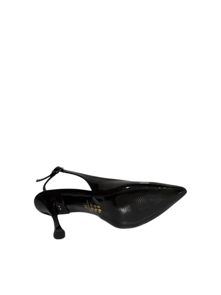 Mg Shoes 1173 Kadın İnce Topuklu Rugan Ayakkabı (Yaz 25) - 10