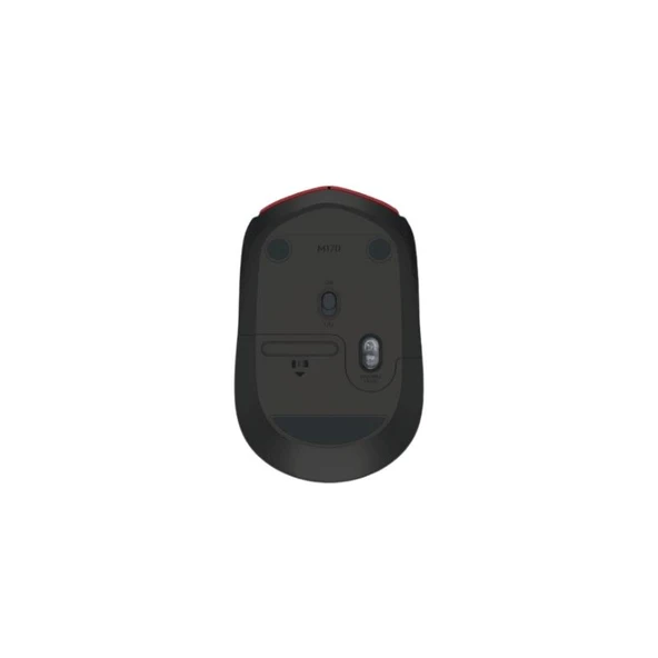 Logitech M171 Kablosuz Mouse Kırmızı, 910-004641 - 4