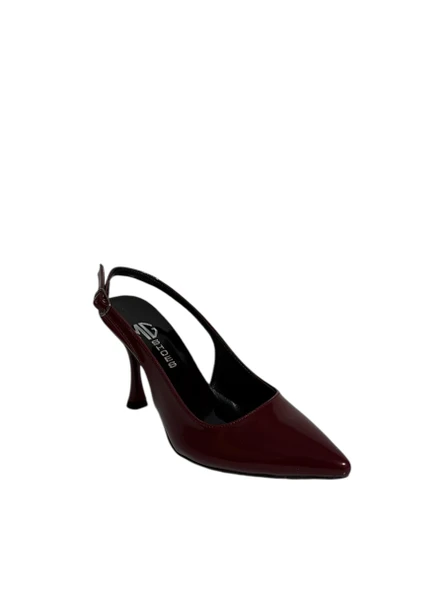 Mg Shoes 1173 Kadın İnce Topuklu Rugan Ayakkabı (Yaz 25) - 3