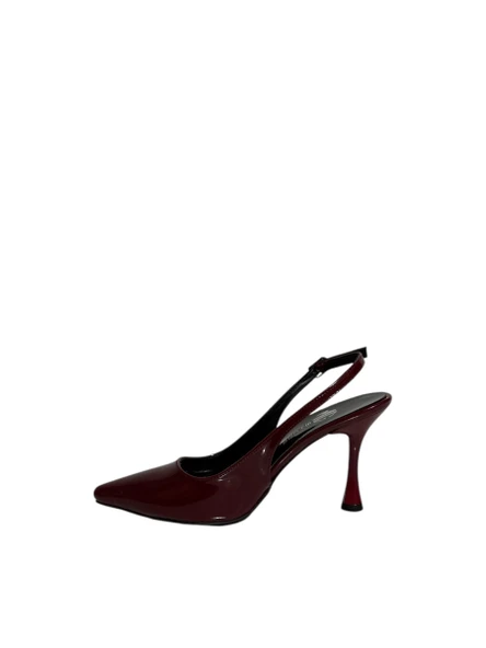 Mg Shoes 1173 Kadın İnce Topuklu Rugan Ayakkabı (Yaz 25) - 2