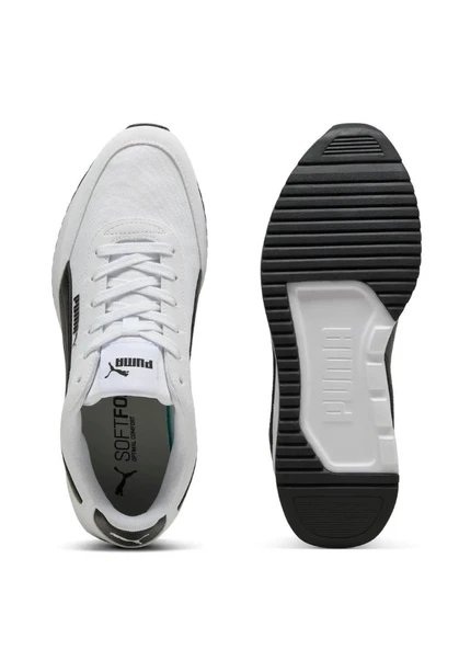 Puma R78 Lightwind Unisex Siyah Sneaker Ayakkabı 400267-02 - Resim 4