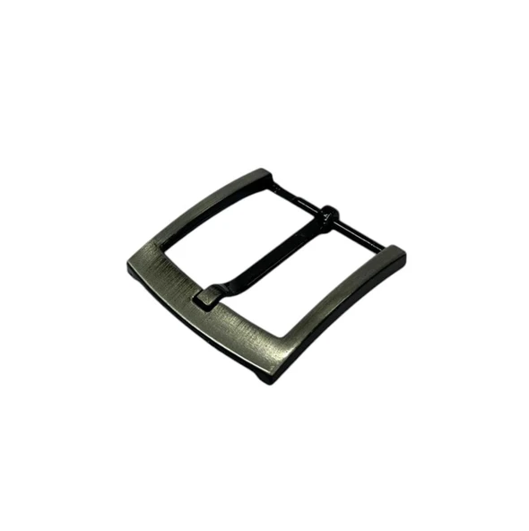 Kemer Tokası 4,5 cm Siyah Silme 1 Adet  (Leathercraft, Deri Hobi) - 2