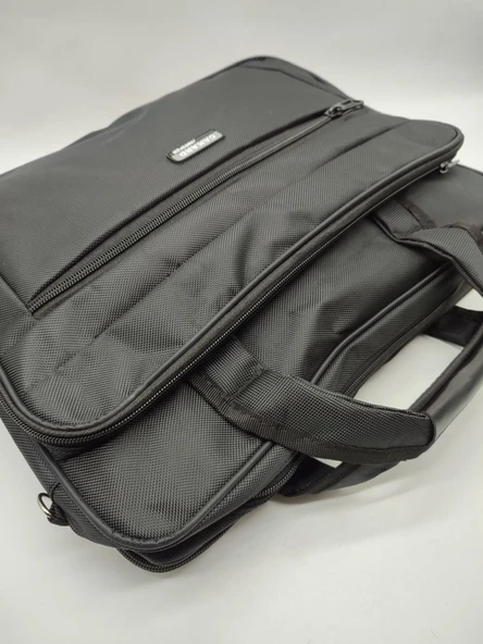 Büyük Boy Leptop Bölmeli Güçlü Evrak Çantası - 7