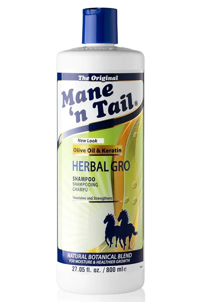 Mane'n Tail Herbal Gro Şampuan 800ML