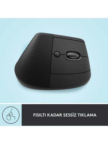 Logitech Lift Kablosuz Ergonomik Dikey Mouse 910-006473 - 5