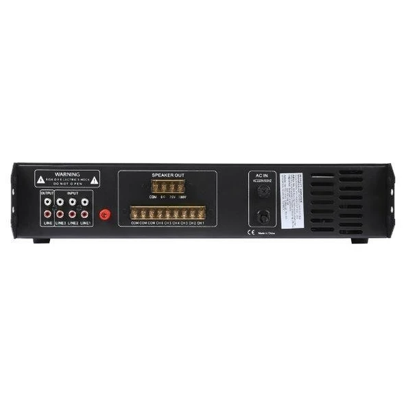 Tvm Gold Audio GA 6500B 6 Zonlu 500W Hat Trafolu Amplifikatör - 2