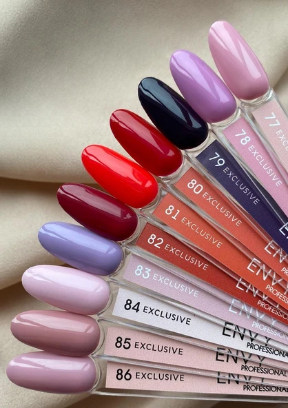 Envy Kalıcı Oje Exclusive Seri Pembe Lavanta Nude 10gr No:085 - Resim 2