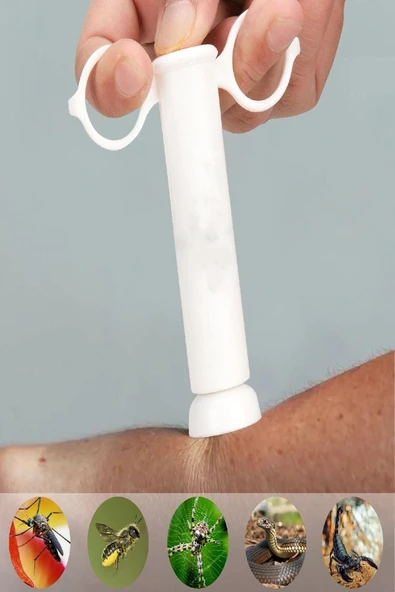 Vakumlu Sivrisinek & Böcek Isırık Giderici – İlk Yardım Aparatı, Etkili Acı ve Kaşıntı Azaltıcı