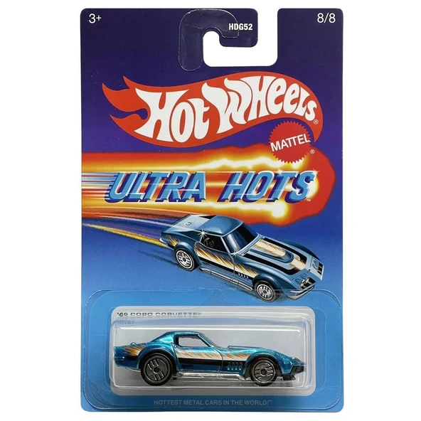 Hot Wheels Ultra Hots Tekli Arabalar HDG52 - 69 COPO CORVETTE JBY67