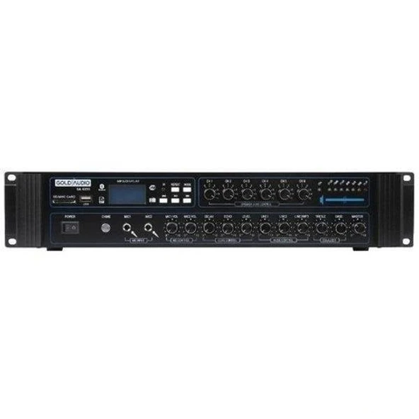 Tvm Gold Audio GA 6500B 6 Zonlu 500W Hat Trafolu Amplifikatör