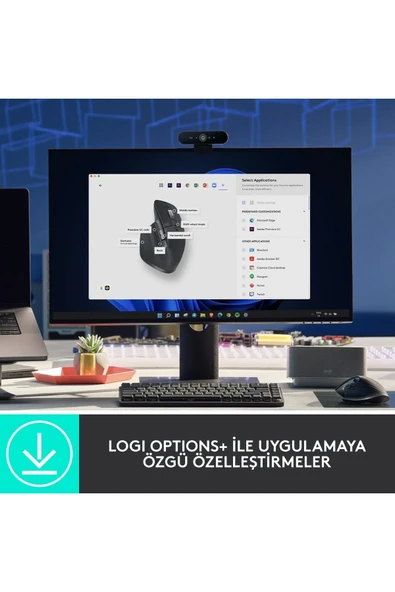 Logitech MX Master 3S Kablosuz Mouse Siyah 910-006559 - 5