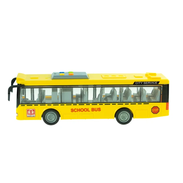 Oyuncak Okul Otobüsü Işıklı Sesli Sürtmeli 27 Cm - 2