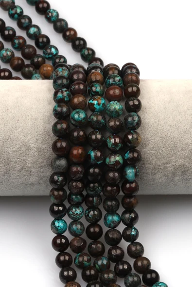 Krizokol Doğal Taş Dizi 8 mm Küre Kesim ürün görseli