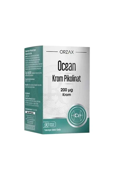 Ocean Krom Pikolinat 200 mcg 90 Kapsül - Resim 2