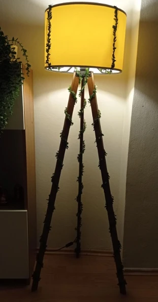 Şerit Yapay Çiçek Doğalgaz Borusu Süsü 7 Metre Telli Taç Sarmaşık Minik Yaprak ( 1 Cm ) - 3