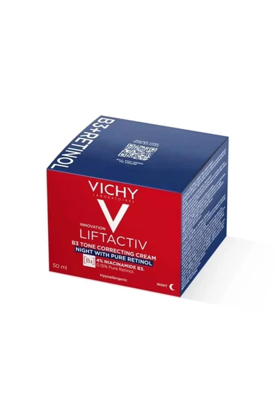 Vichy Liftactiv B3 Cilt Tonu Eşitleyici Retinol İçeren Gece Kremi 50 ml 2 ADET - 4