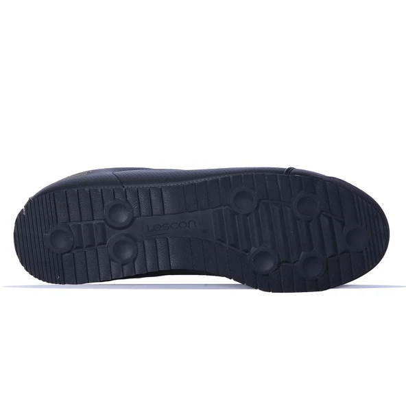 Lescon Wınner 9 Siyah Erkek Sneakers Spor Ayakkabı - Resim 4