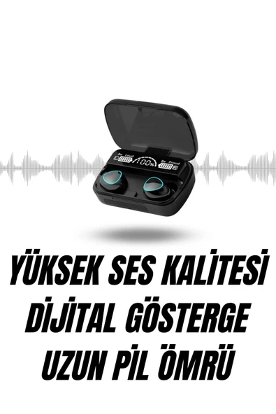Ucuz Kaliteli Yeni Nesil 7 Kordonlu Akıllı Saat ve Kablosuz Bluetooth Kulaklık ANC Özelliği - 2