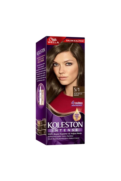 Koleston Intense Saç Bayası 5.1 Açık Küllü Kahve