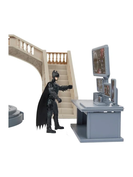 Batman 1068398 Batman Batcave Film Anları 1 Araç + 2 Figür -Spinmaster - 4