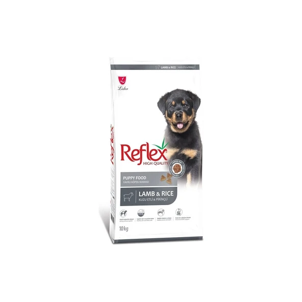 Reflex Kuzulu ve Pirinçli 10 kg Yavru Köpek Maması