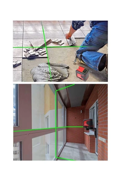 Uni-t LM570LD-II Yeşil Çizgi Lazer Hizalama Cihazı 10 Metre - 4