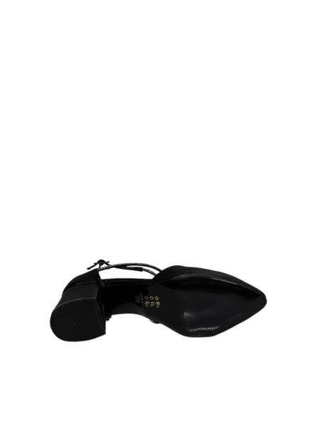 Mg Shoes 9575 Kadın Bilekten Bağlı Topuklu Saten Ayakkabı (Yaz 25) - 10