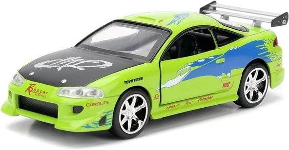 Jada Fast and Furious Brian's Mitsubishi Eclipse 1/32 Model Araba