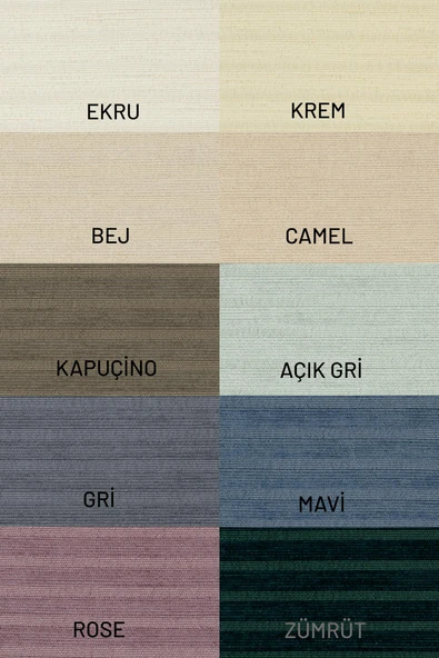 Mikrofiber Şönil Fitilli Minimalist Koltuk Örtüsü - 175x215 cm, Çift Taraflı, Kaymaz, Terletmez Ekru - 4