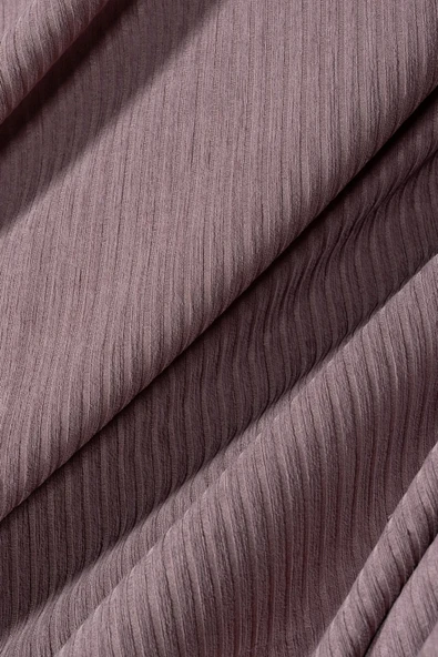 Mikrofiber Şönil Fitilli Minimalist Koltuk Örtüsü - 175x215 cm, Çift Taraflı, Kaymaz, Terletmez Rose - 3