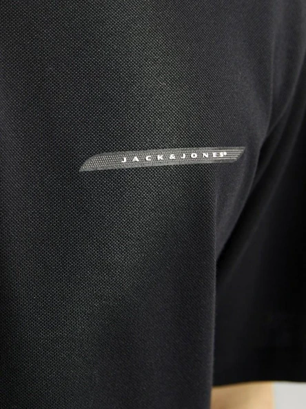 Jack Jones Fusıon Pıque Fermuarlı Polo Yaka Erkek Tişört 12273127 - 2