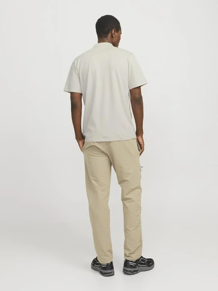 Jack Jones Fusıon Pıque Fermuarlı Polo Yaka Erkek Tişört 12273127 - 3
