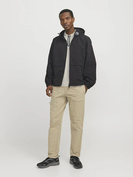 Jack Jones Fusıon Pıque Fermuarlı Polo Yaka Erkek Tişört 12273127 - 4