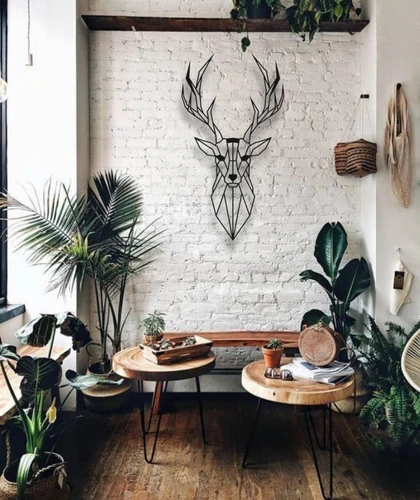 GEYİK METAL DUVAR DEKORU - 5