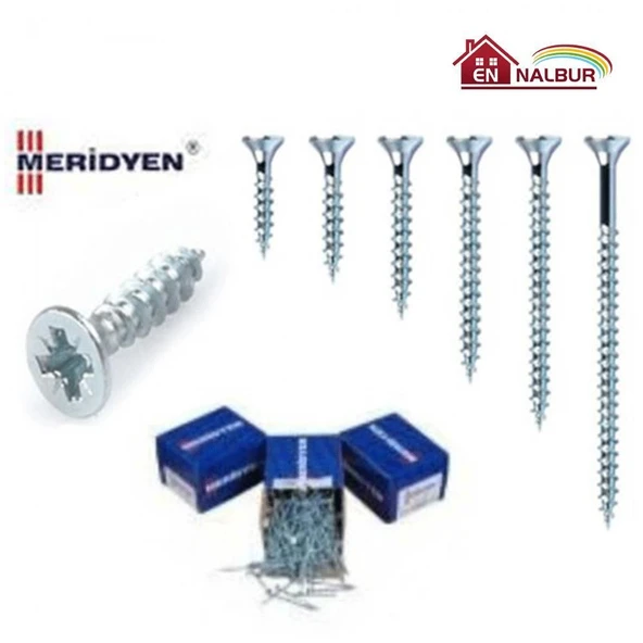 Meridyen Sunta Vidası 6X200 (5 Adet) - 5