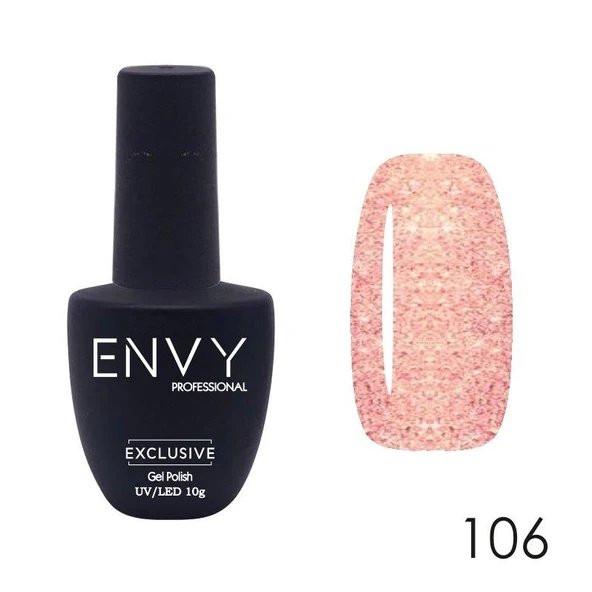 Envy Kalıcı Oje Exclusive Seri Parıltılı Toskana Nude 10gr No:106 ürün görseli