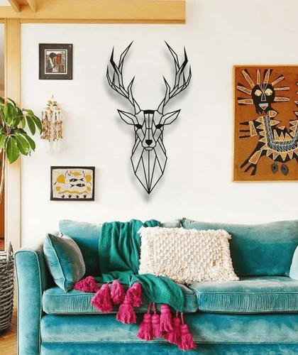 GEYİK METAL DUVAR DEKORU - 2