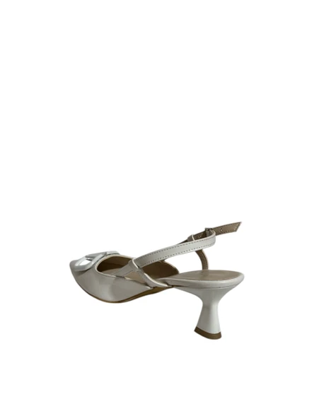 Mg Shoes 1026-V-2 Kadın İnce Topuklu Ayakkabı (Yaz 25) - 4