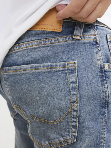 Jack Jones Glenn Orıgınal Slım Fid Erkek Jean Pantolon 12258826 - 2