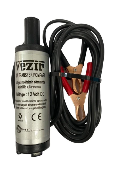 Vezir VP 01 Küçük Sıvı Aktarma Pompası 12 Volt - 2