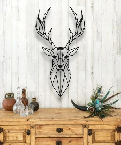 GEYİK METAL DUVAR DEKORU - 3