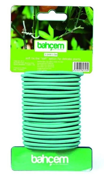 Ennalbur Bitki Yumuşak Bağlama İpi 3,5 mm 5 Metre - Resim 2