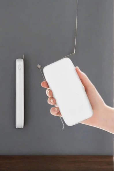 Kablosuz Şarj Aleti Hızlı Şarj Taşınabilir 5000 Mah - Resim 2