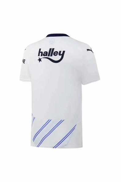 Puma Fenerbahçe 2024/25 Dış Saha Erkek Beyaz Futbol Forması 77536802 - 3