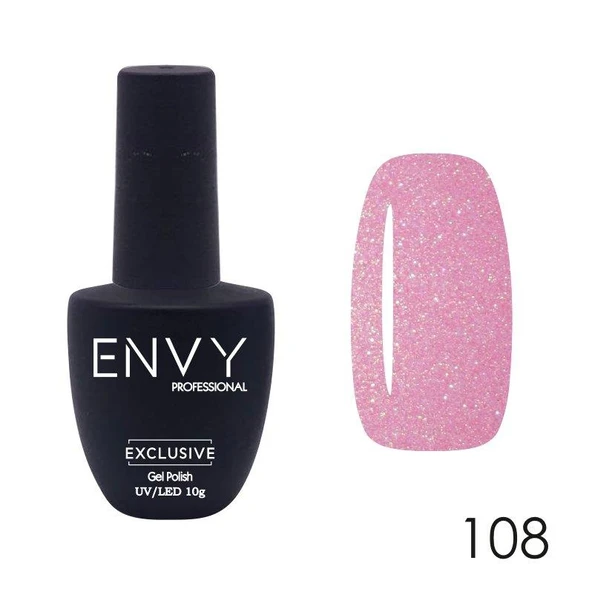 Envy Kalıcı Oje Exclusive Seri Parıltılı Menekşe Nude 10gr No:108 ürün görseli