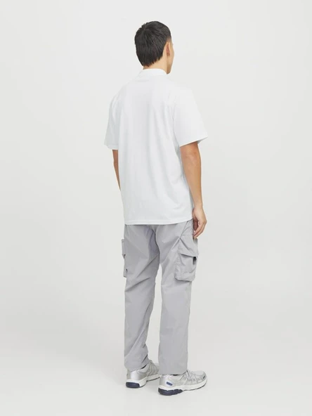 Jack Jones Fusıon Pıque Fermuarlı Polo Yaka Erkek Tişört 12273127 - 2