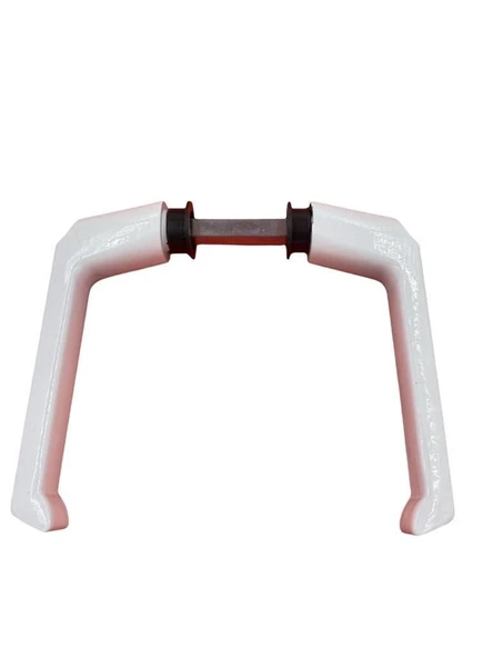 Uyar Alüminyum Kapı Kolu Beyaz - Resim 2